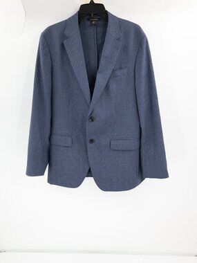 Banana republic sport coat Men's 40R smart weight performance wool houndstooth